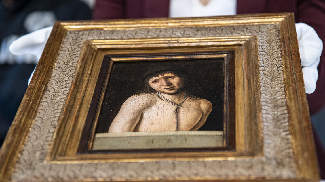 Arriva all'Aquila l'Ecce Homo di Antonello da Messina, esposto al MuNDA